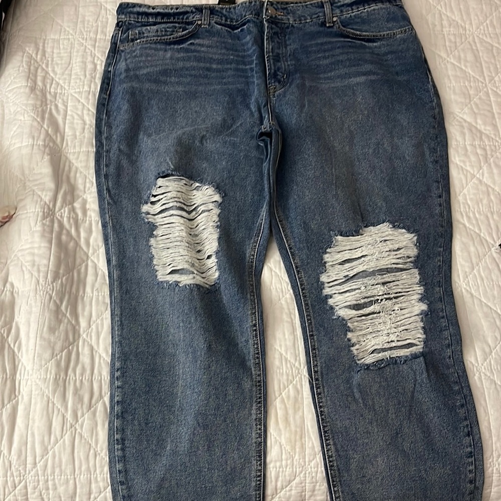 AFRM boyfriend denim